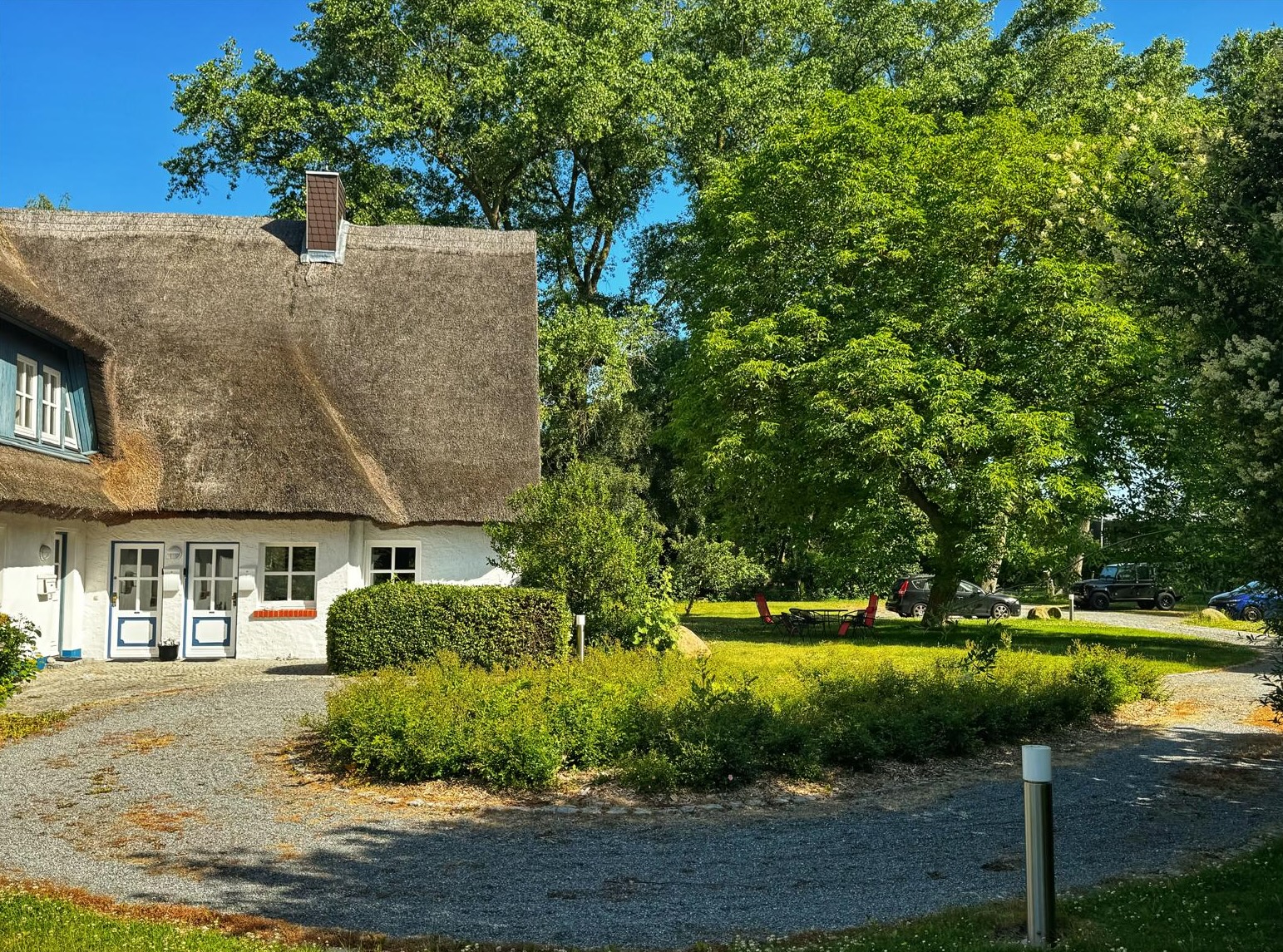 Einfahrt zum Haus